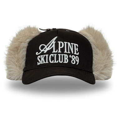 ALPINE SKI CLUB - BLACK & FUR