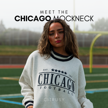 CHICAGO FOOTBALL MOCKNECK - NAVY