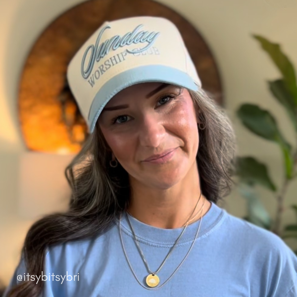 SUNDAY WORSHIP CLUB - DENIM customer photo