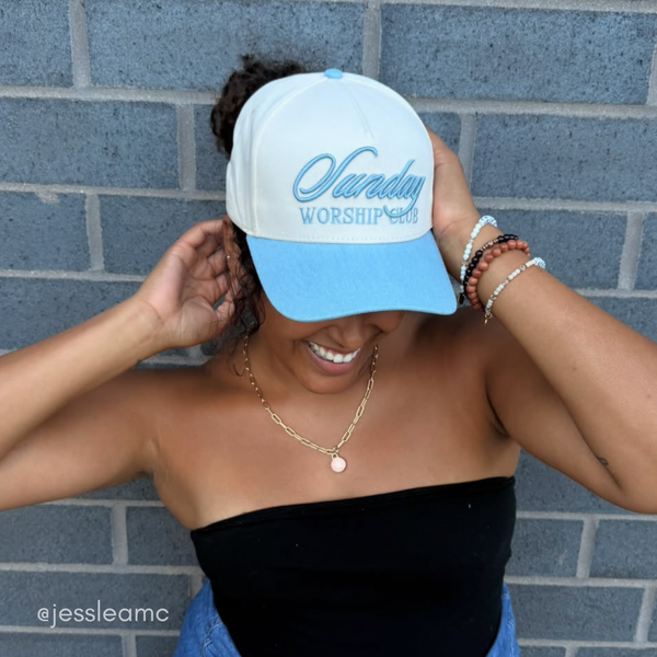 SUNDAY WORSHIP CLUB - DENIM customer photo