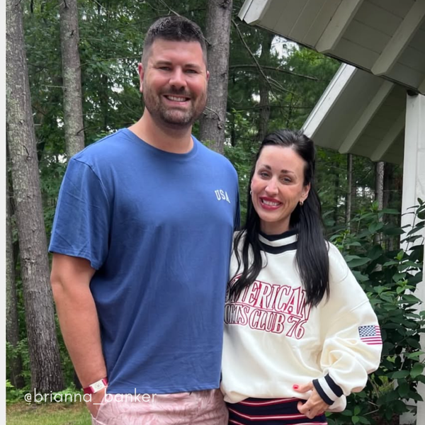 AMERICAN SPORTS CLUB - CREAM NAVY STRIPES customer photo