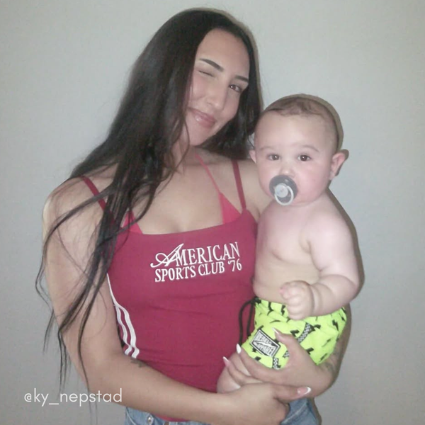 AMERICAN SPORTS CLUB TANK - RED customer photo