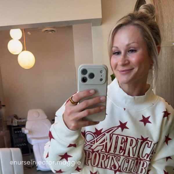 AMERICAN SPORTS CLUB - CREAM RED STARS customer photo