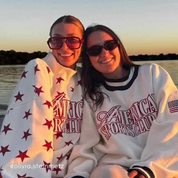 AMERICAN SPORTS CLUB - CREAM RED STARS customer photo