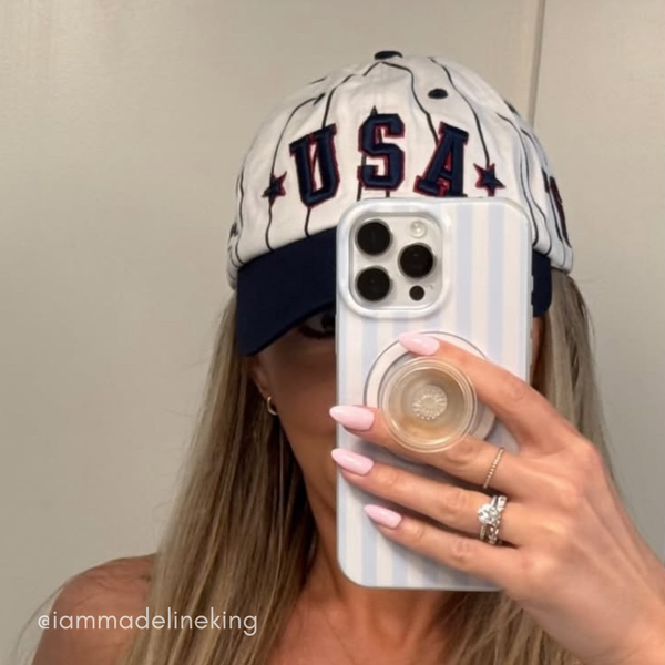 USA - NAVY PINSTRIPE customer photo