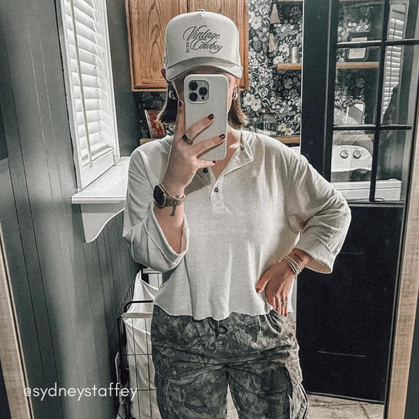 VINTAGE COWBOY - MUD SUEDE customer photo